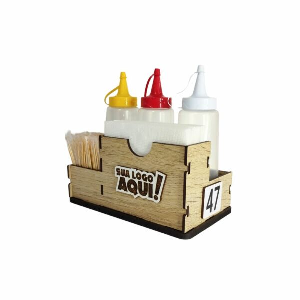 Modelo organizador de bisnagas e azeite de Oliva - Image 12