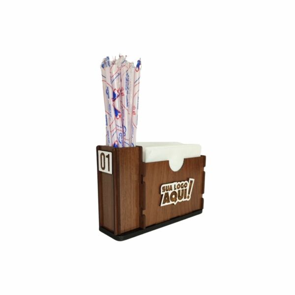 Porta guardanapos e canudos Personalizado - Image 12