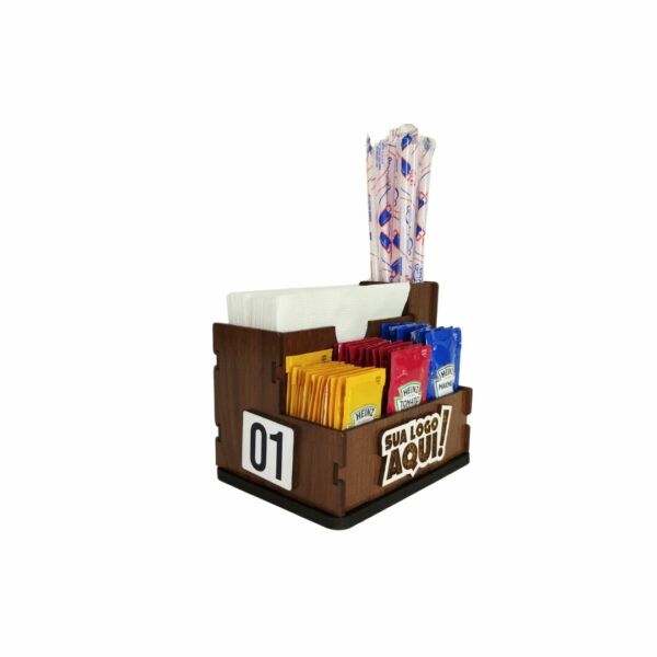 Porta guardanapos e canudos Personalizado - Image 10