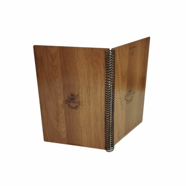 Capa de cardápio em Madeira - Image 2